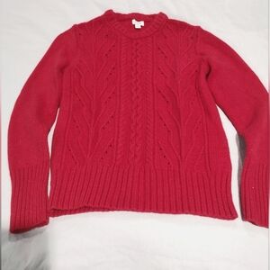 J.Crew Wool Red Sweater